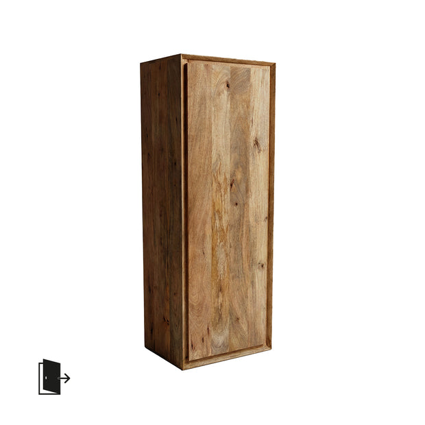 LABEL51 Bergkasten Nori - Natural - Mangohout - 140 cm - Rechts