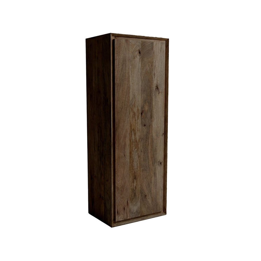 LABEL51 Bergkasten Nori - Espresso - Mangohout - 140 cm - Rechts