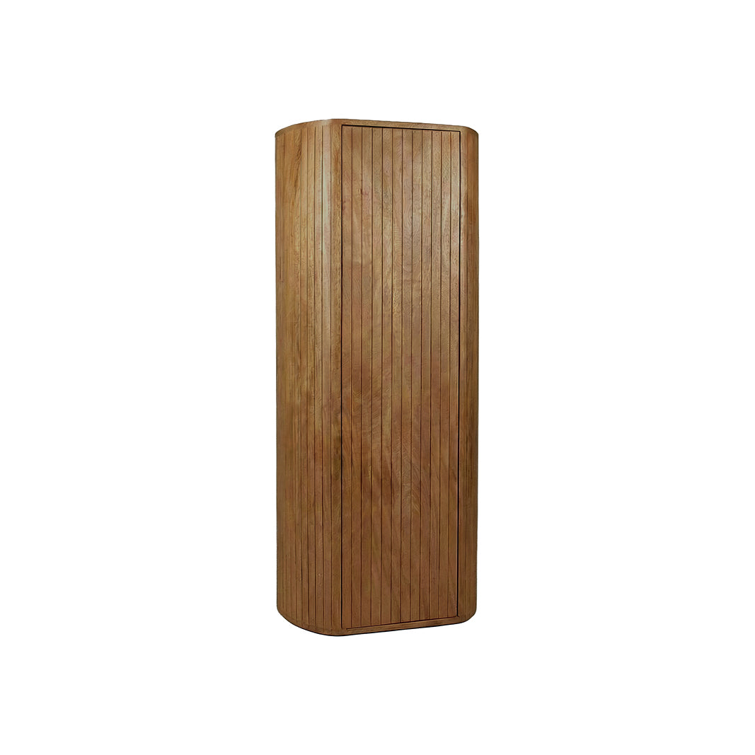 LABEL51 Bergkasten Miya - Natural - Mangohout - 140 cm - Rechts