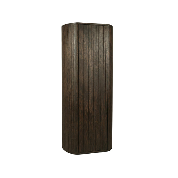 LABEL51 Bergkasten Miya - Espresso - Mangohout - 160 cm - Rechts