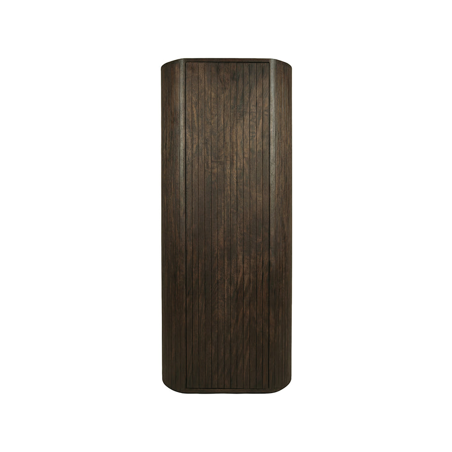 LABEL51 Bergkasten Miya - Espresso - Mangohout - 160 cm - Rechts