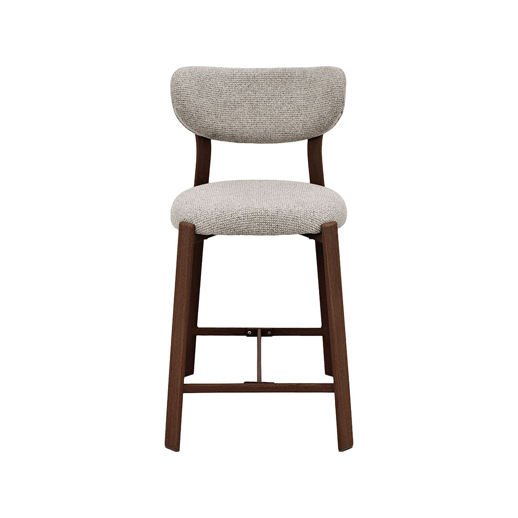 LABEL51 Barkrukken Mika - Beige - Geweven - Laag