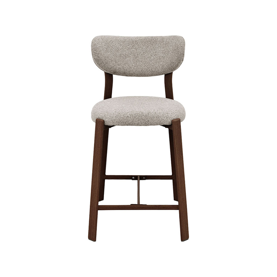 LABEL51 Barkrukken Mika - Beige - Geweven - Laag