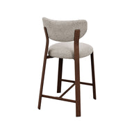 LABEL51 Barkrukken Mika - Beige - Geweven - Laag