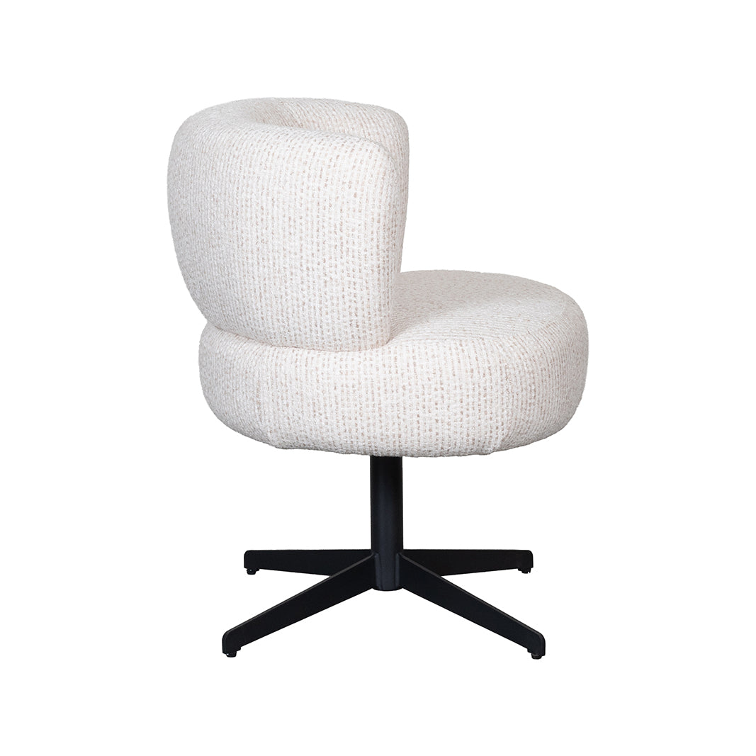 LABEL51 Eetkamerstoelen Grasse - Naturel - Geweven