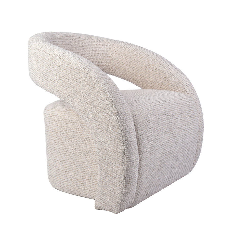 LABEL51 Fauteuils Antibes - Naturel - Geweven