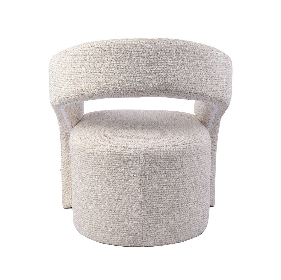 LABEL51 Fauteuils Antibes - Naturel - Geweven