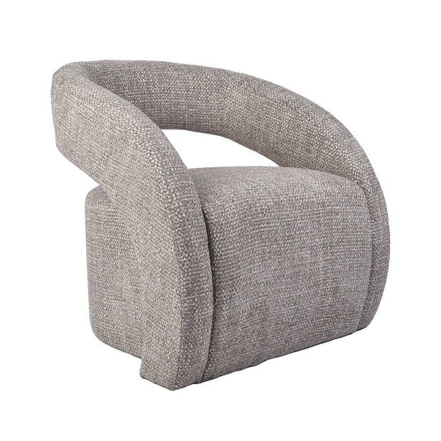 LABEL51 Fauteuils Antibes - Taupe - Geweven