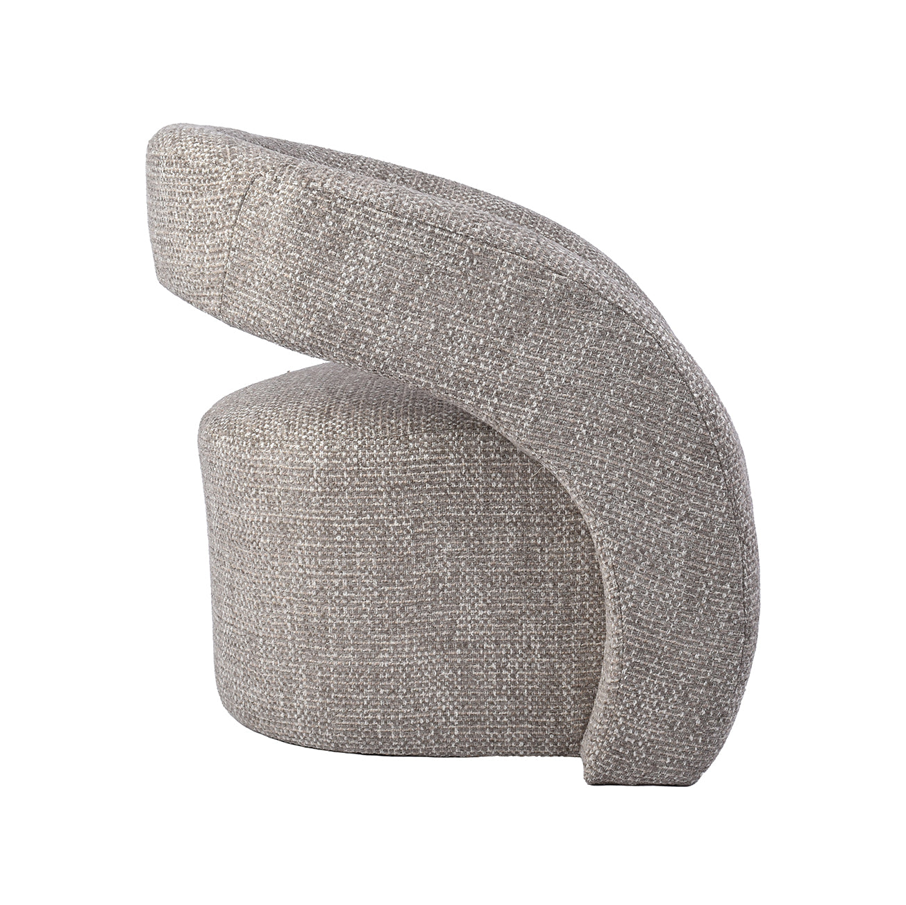 LABEL51 Fauteuils Antibes - Taupe - Geweven
