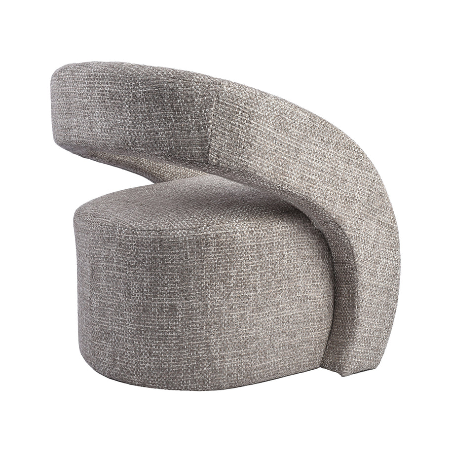 LABEL51 Fauteuils Antibes - Taupe - Geweven