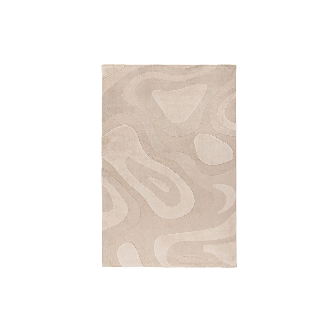 LABEL51 Vloerkleden Gamo - Beige - Polyester - 160x230 cm