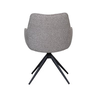 LABEL51 Eetkamerstoelen Sawa - Mushroom - Boucle