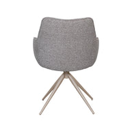 LABEL51 Eetkamerstoelen Sawa - Mushroom - Boucle