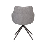LABEL51 Eetkamerstoelen Sawa - Mushroom - Boucle