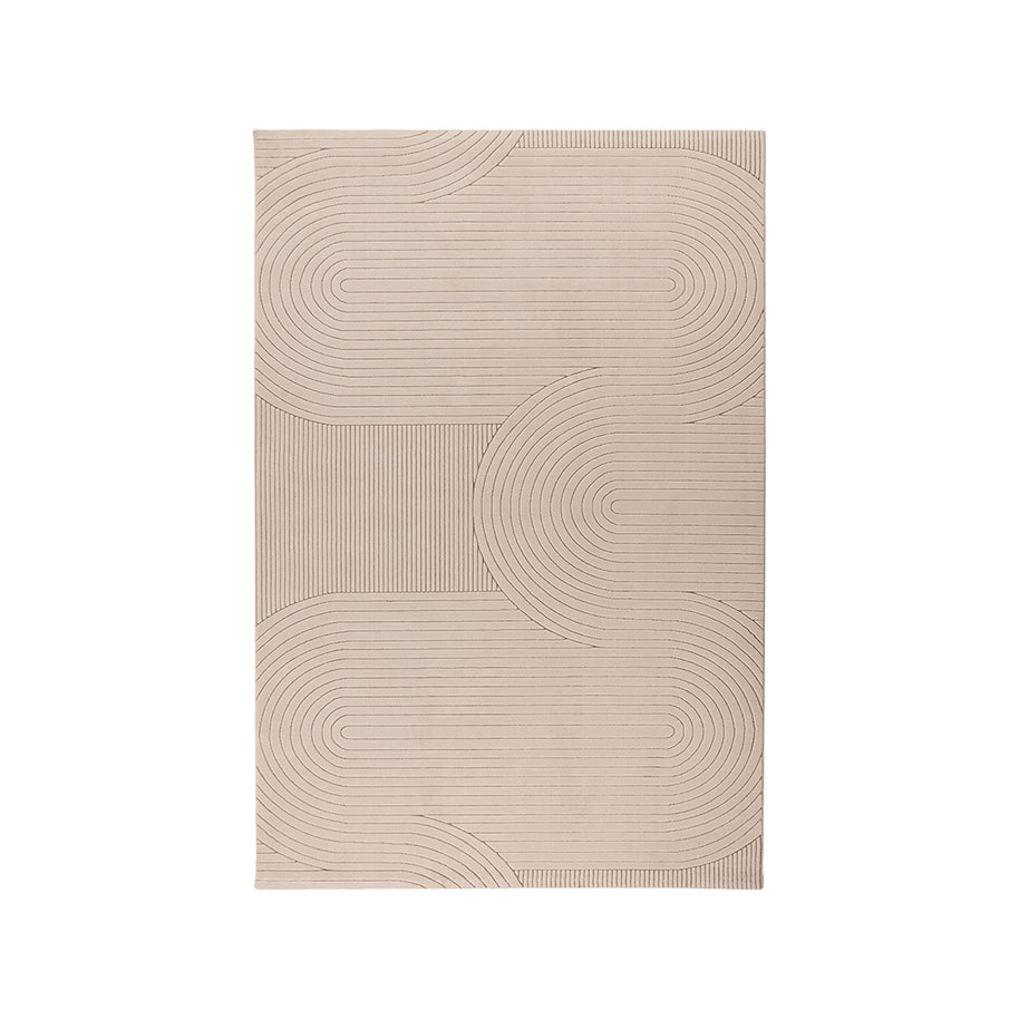LABEL51 Vloerkleden Lavita - Taupe - Synthetisch - 200x290 cm