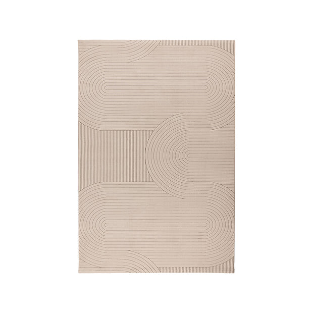 LABEL51 Vloerkleden Lavita - Taupe - Synthetisch - 200x290 cm