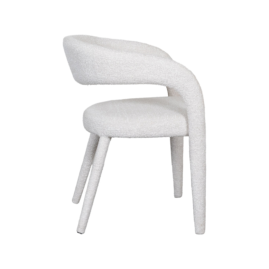 LABEL51 Eetkamerstoelen Tamiko - Naturel - Geweven