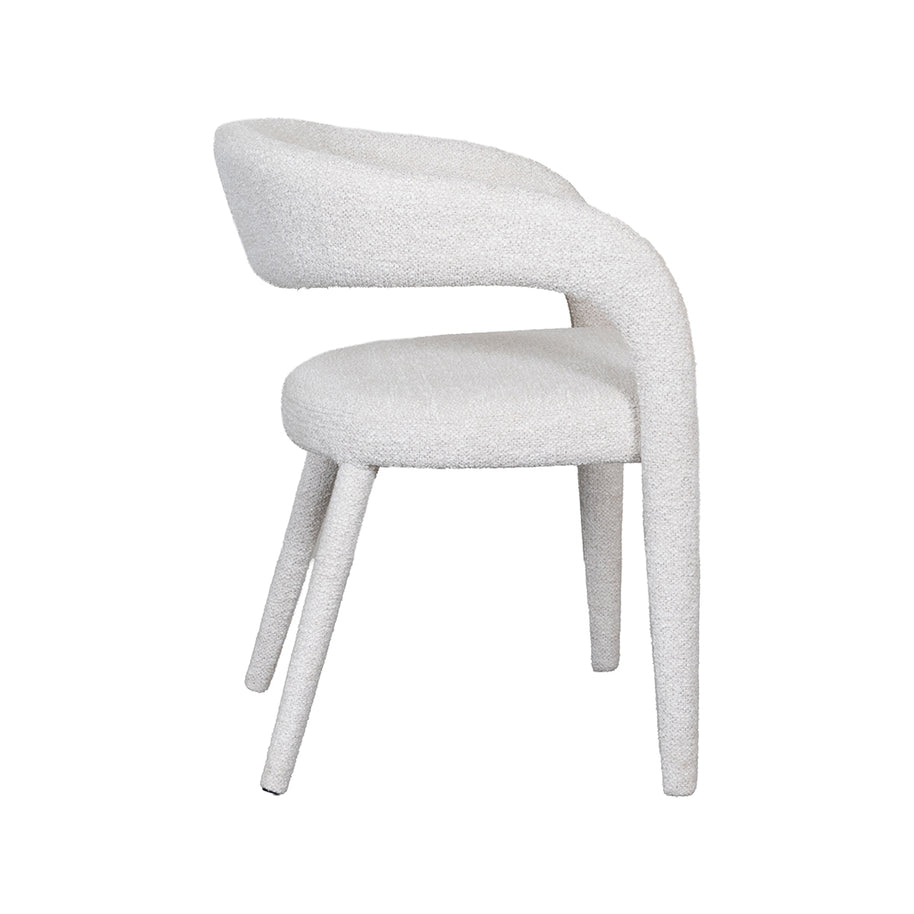 LABEL51 Eetkamerstoelen Tamiko - Naturel - Geweven