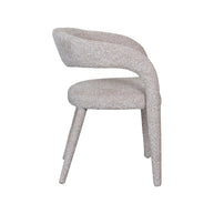 LABEL51 Eetkamerstoelen Tamiko - Beige - Geweven