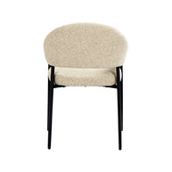LABEL51 Eetkamerstoelen Sora - Naturel - Boucle