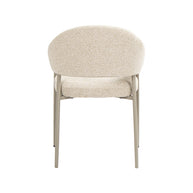 LABEL51 Eetkamerstoelen Sora - Naturel - Boucle