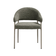 LABEL51 Eetkamerstoelen Sora - Mushroom - Boucle