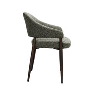 LABEL51 Eetkamerstoelen Sora - Mushroom - Boucle