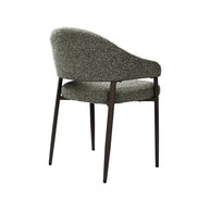 LABEL51 Eetkamerstoelen Sora - Mushroom - Boucle