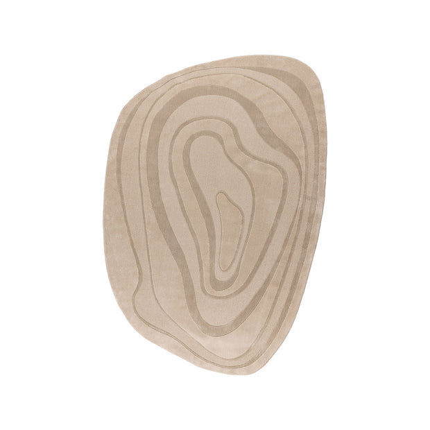 LABEL51 Vloerkleden Vinto - Beige - Polyester - 200x290 cm - Organisch