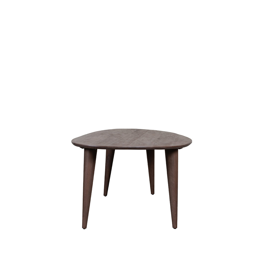 LABEL51 Eetkamertafels Fly - Espresso - Mangohout - 200 cm - Organisch