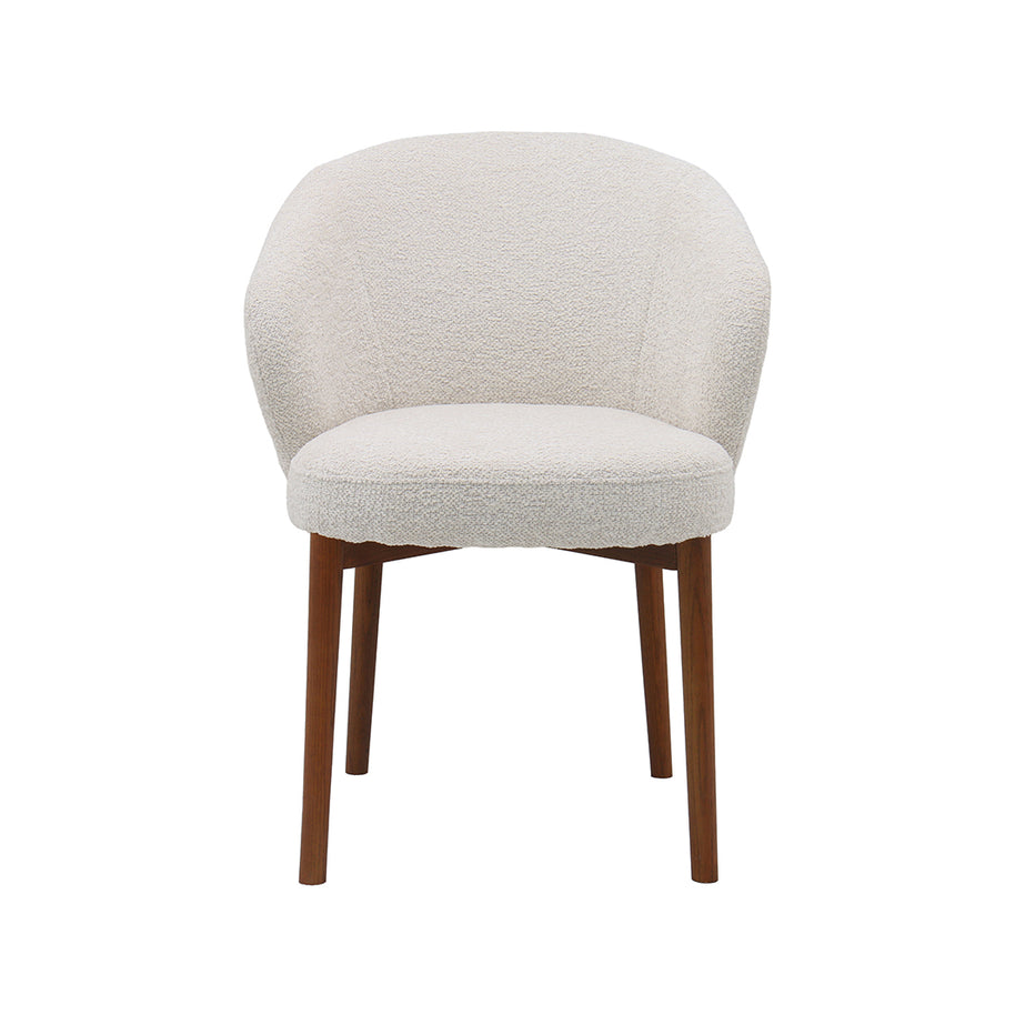 LABEL51 Eetkamerstoelen Sakiko - Champagne - Geweven