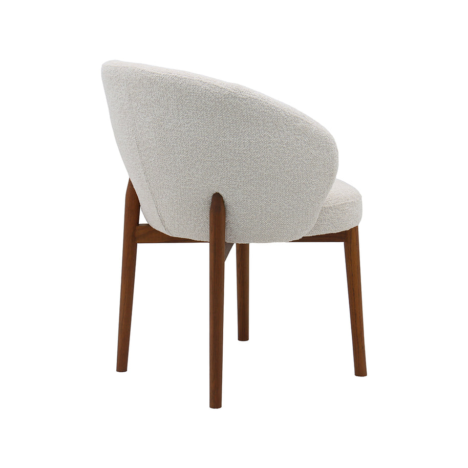 LABEL51 Eetkamerstoelen Sakiko - Champagne - Geweven