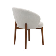 LABEL51 Eetkamerstoelen Sakiko - Champagne - Geweven