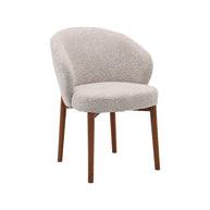 LABEL51 Eetkamerstoelen Sakiko - Beige - Geweven