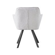 LABEL51 Eetkamerstoelen Riley - Naturel - Geweven