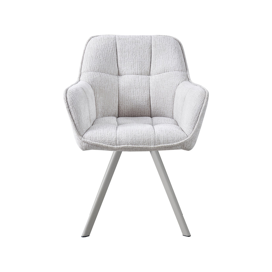 LABEL51 Eetkamerstoelen Riley - Naturel - Geweven