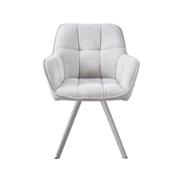 LABEL51 Eetkamerstoelen Riley - Naturel - Geweven