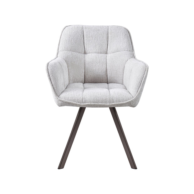 LABEL51 Eetkamerstoelen Riley - Naturel - Geweven