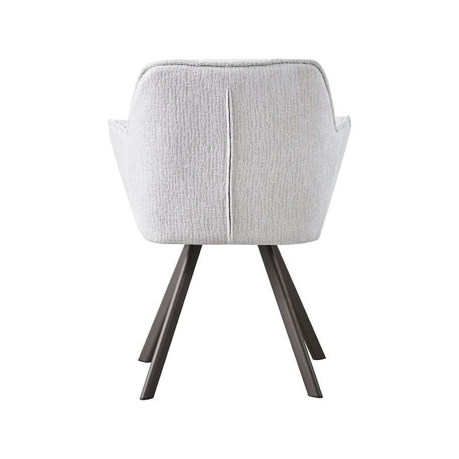 LABEL51 Eetkamerstoelen Riley - Naturel - Geweven