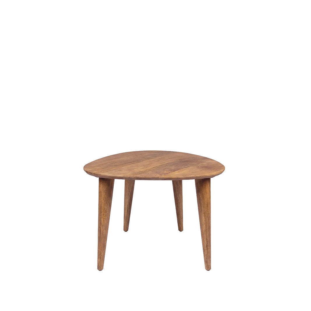 LABEL51 Eetkamertafels Fly - Nature Smooth - Mangohout - 200 cm - Organisch