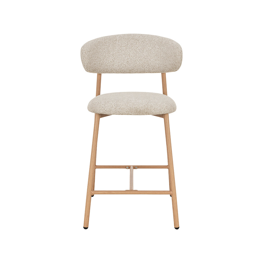 LABEL51 Barkrukken Kaito - Beige - Geweven - Laag