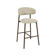 LABEL51 Barkrukken Kaito - Beige - Geweven - Laag