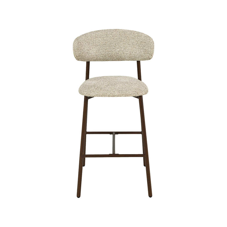 LABEL51 Barkrukken Kaito - Beige - Geweven - Laag