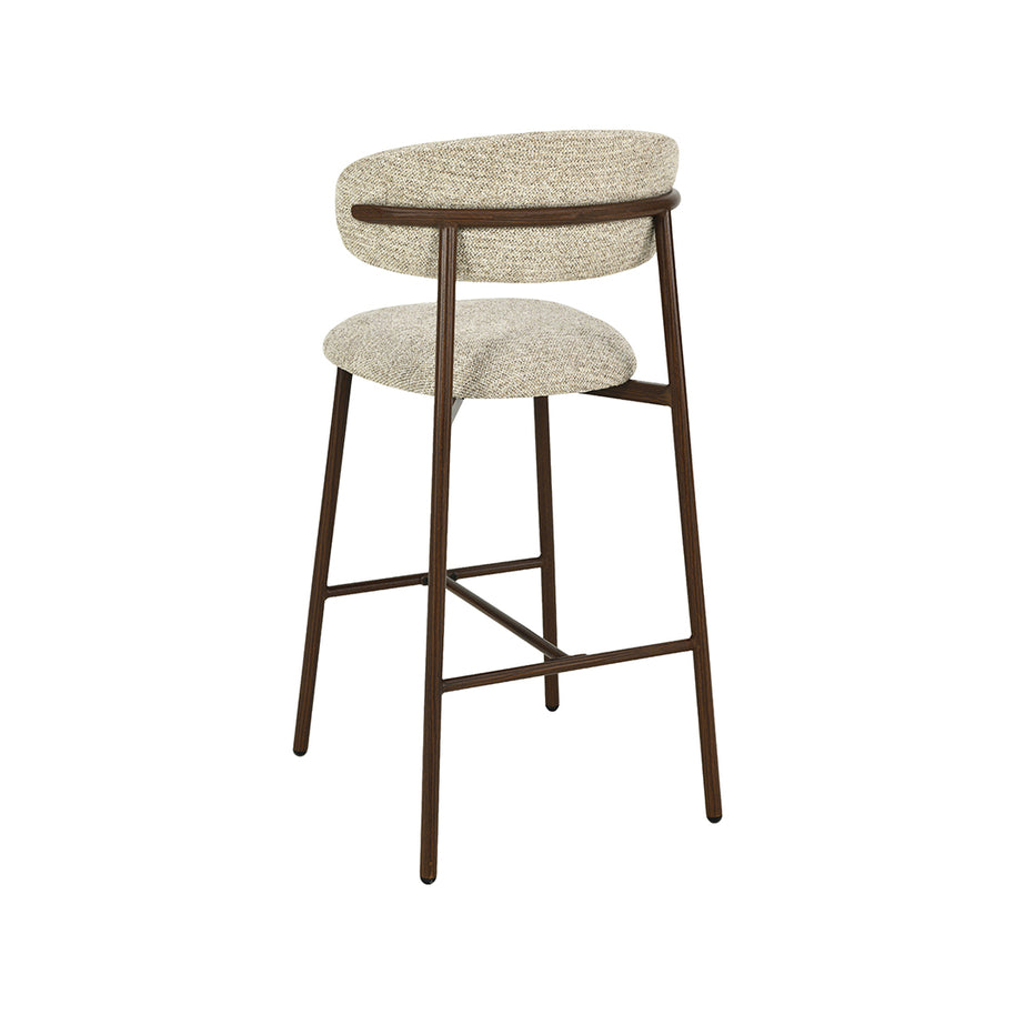 LABEL51 Barkrukken Kaito - Beige - Geweven - Laag