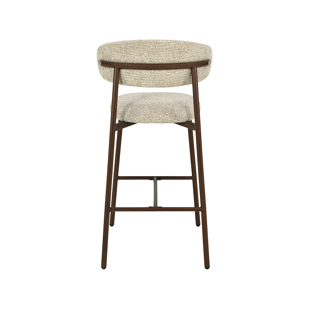 LABEL51 Barkrukken Kaito - Beige - Geweven - Laag