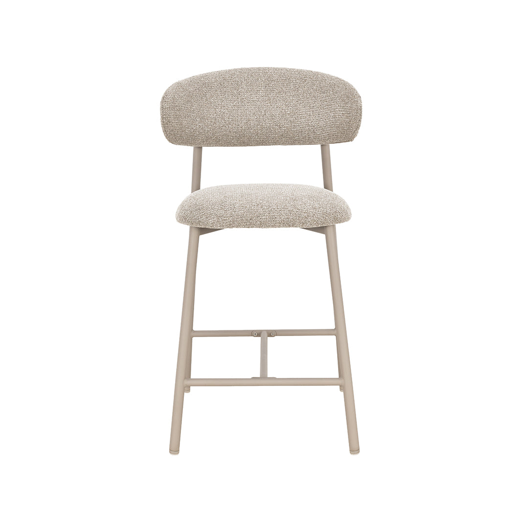 LABEL51 Barkrukken Kaito - Beige - Geweven - Laag