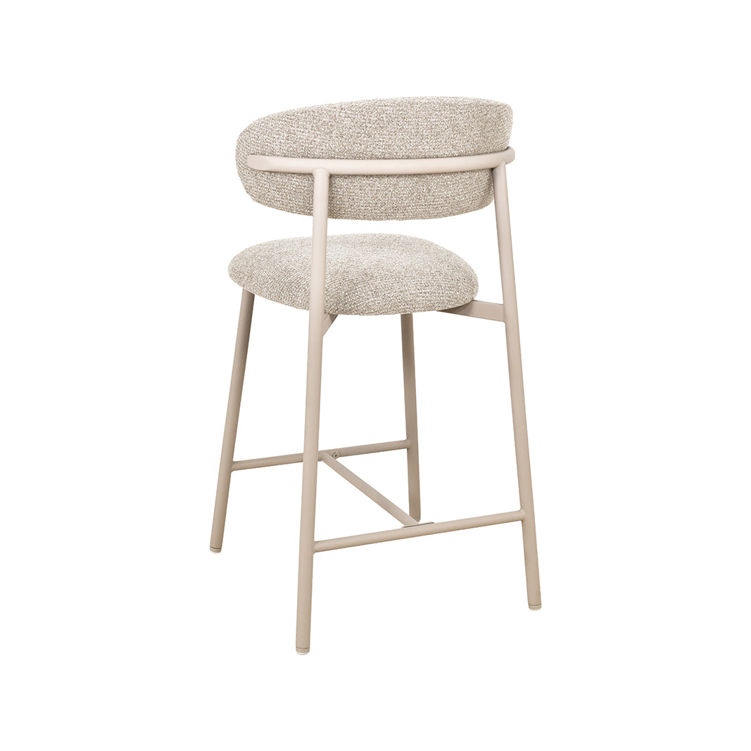 LABEL51 Barkrukken Kaito - Beige - Geweven - Laag