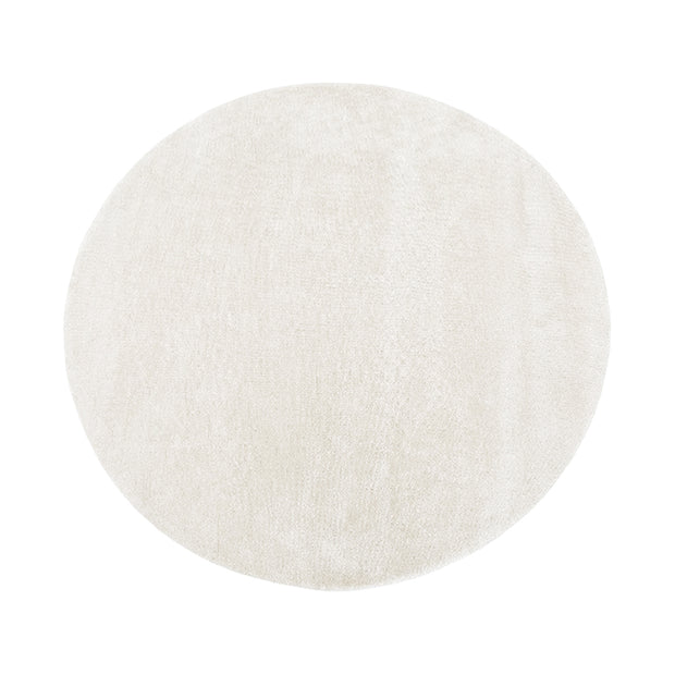 LABEL51 Vloerkleden Mila - Ivoor - Polyester - 200x200 cm - Rond