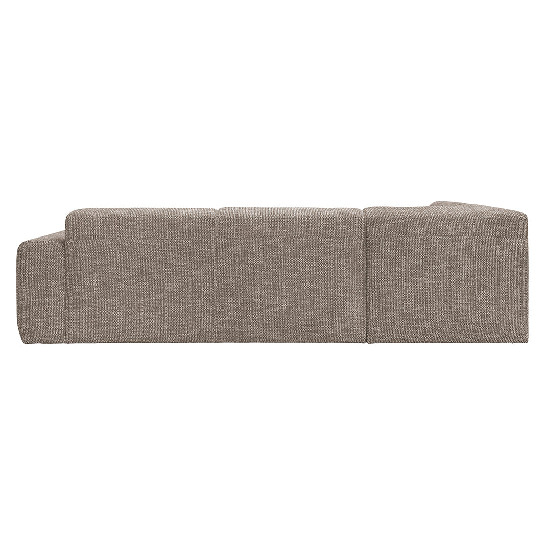 LABEL51 Hoekbanken Verona - Taupe - Geweven - Links Voorstaand