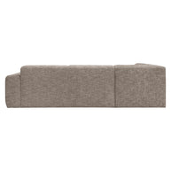 LABEL51 Hoekbanken Verona - Taupe - Geweven - Links Voorstaand